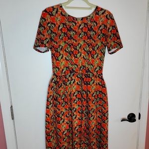Fall Floral Print || Fit & Flare Dress|| LulaRoe